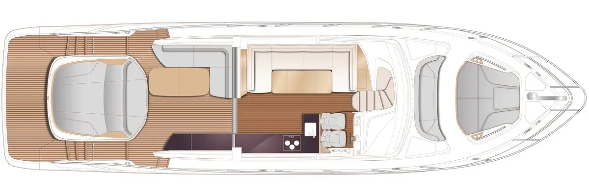 Princess V55 — Exterior photo 6