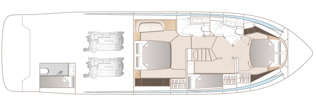 Princess V55 — Exterior photo 7