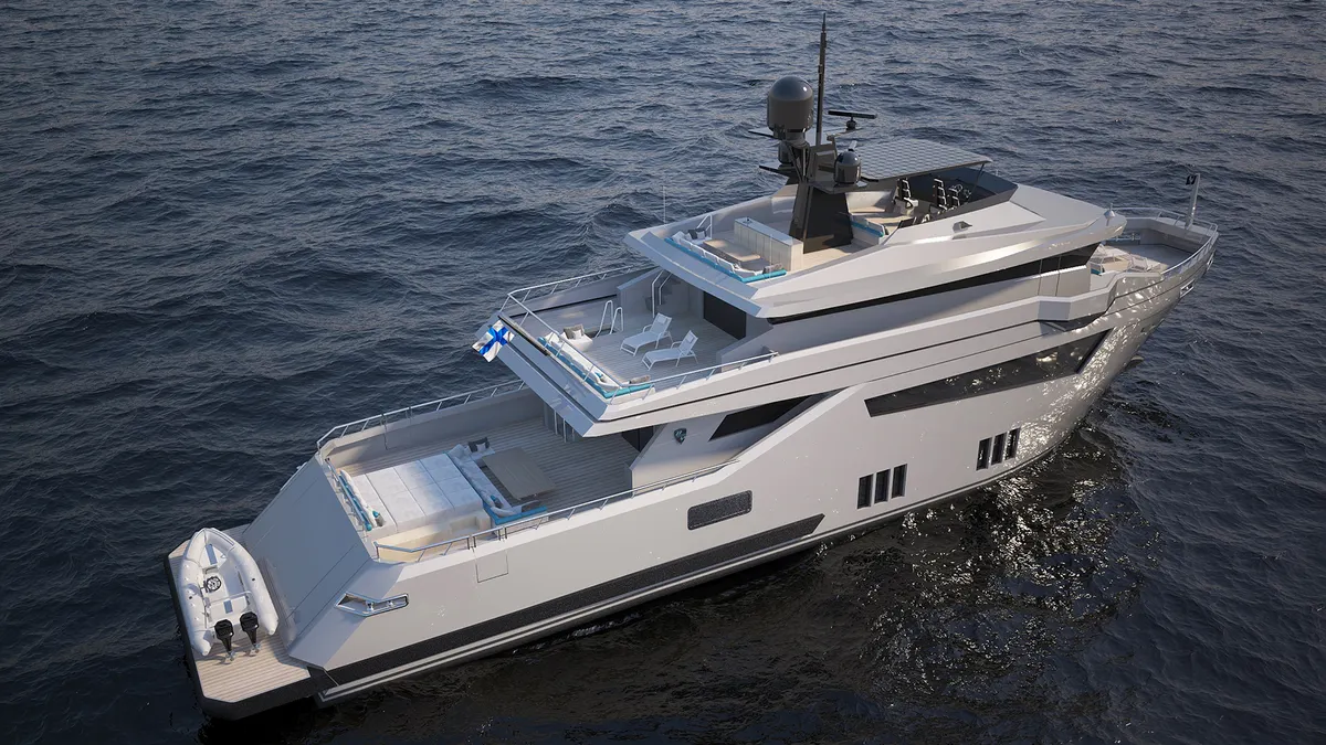 33M Explorer – Brizo Yachts — Exterior photo 6