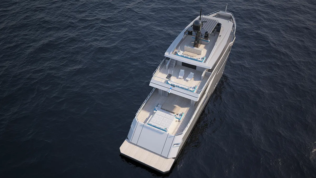 33M Explorer – Brizo Yachts — Exterior photo 7