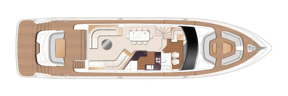 Princess Y80 — Exterior photo 7