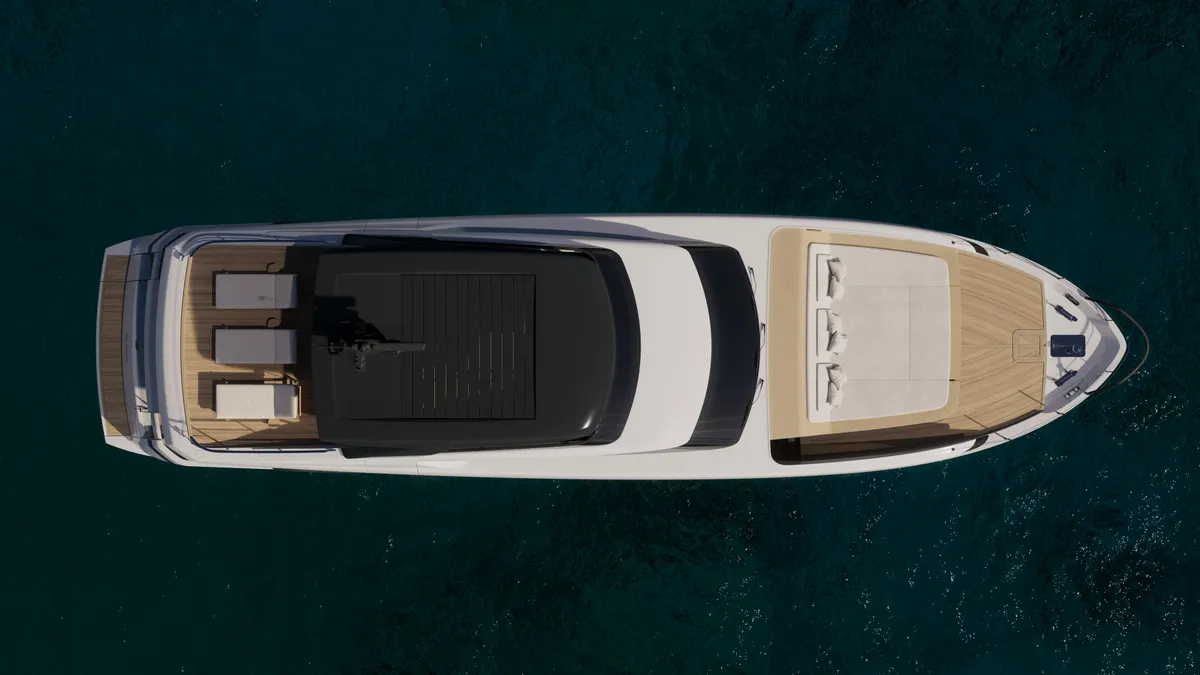 Sanlorenzo SL80A — Aerial photo 1