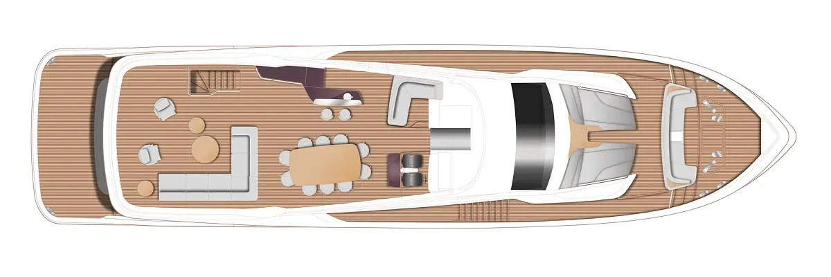 Princess Y95 — Exterior photo 7