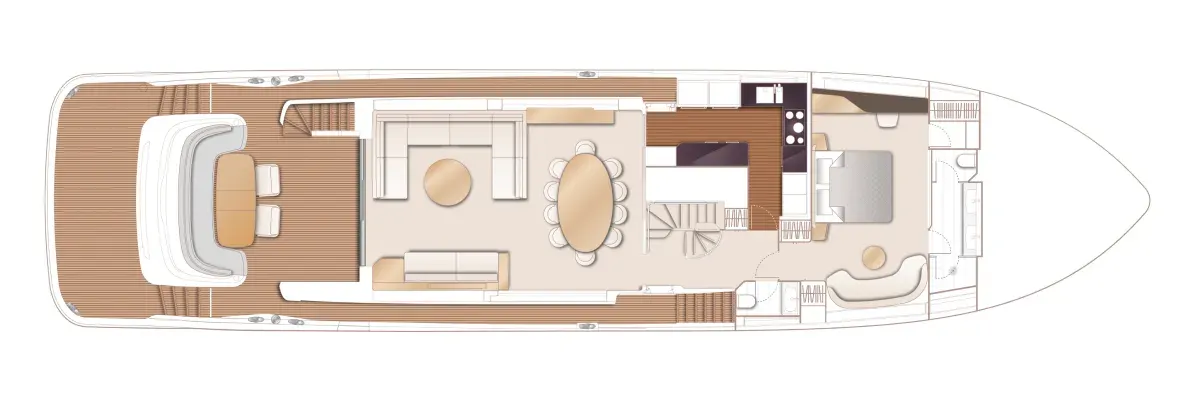 Princess Y95 — Exterior photo 8