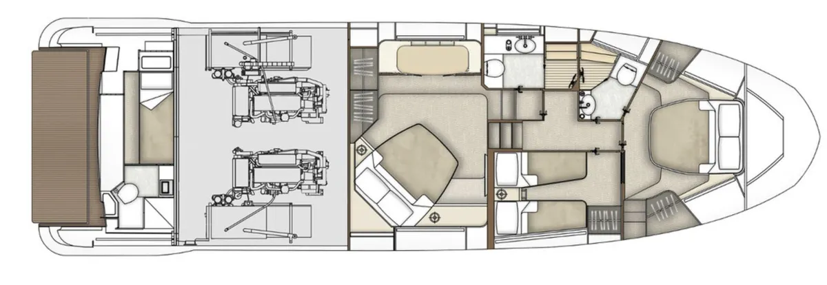 Azimut 55 — Plans photo 1