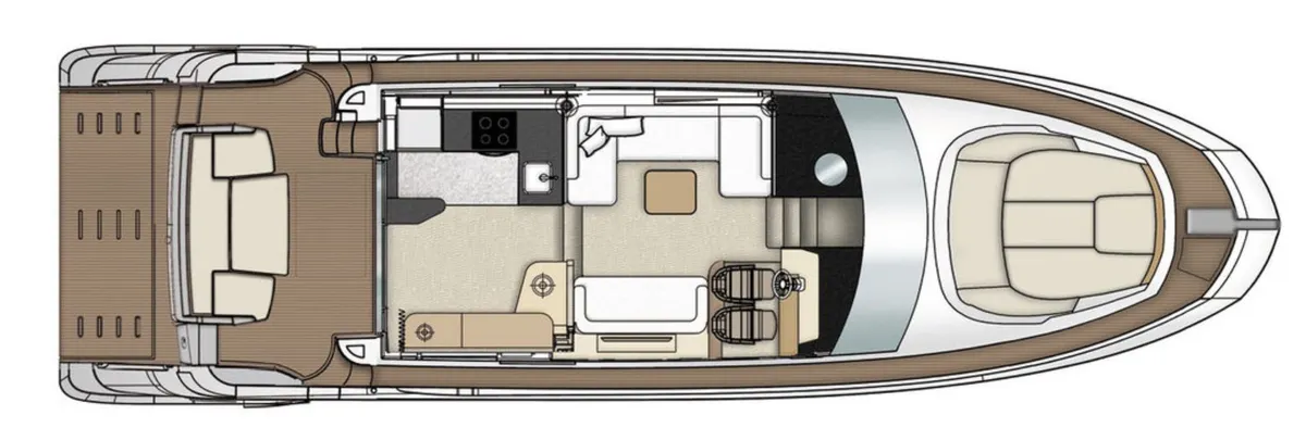 Azimut 55 — Plans photo 3